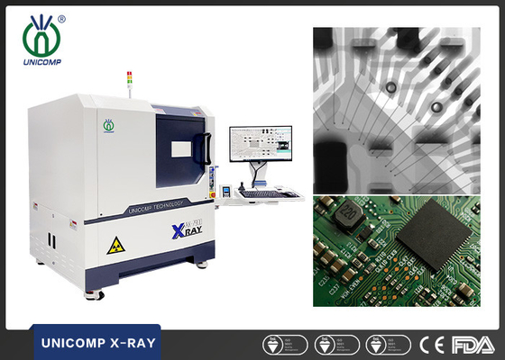 Unicomp AX7900 PCB X Ray Machine Wysokie rozdzielczości FPD do kontroli SMT PCBA BGA