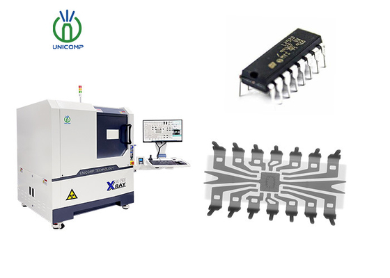 Unicomp AX7900 PCBA X-Ray Machine z wysokim płaskim detektorem paneli do inspekcji komponentów IC