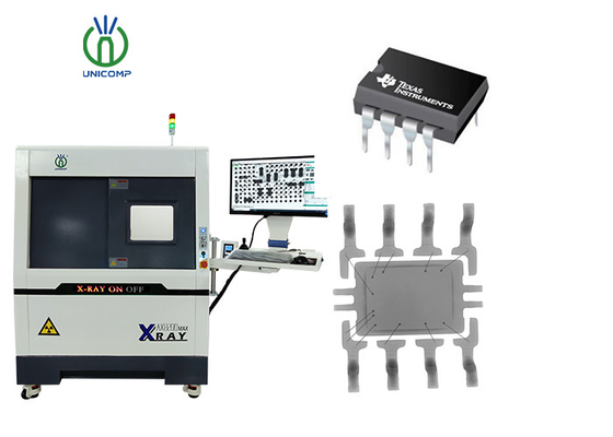 6 osi Automatyczny CNC 2D X-Ray Radiography Machine dla pustek BGA Automatyczne pomiar