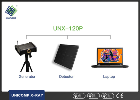 UNX-120P Przenośna radiografia Unicomp X Ray System wykrywający broń wybuchową