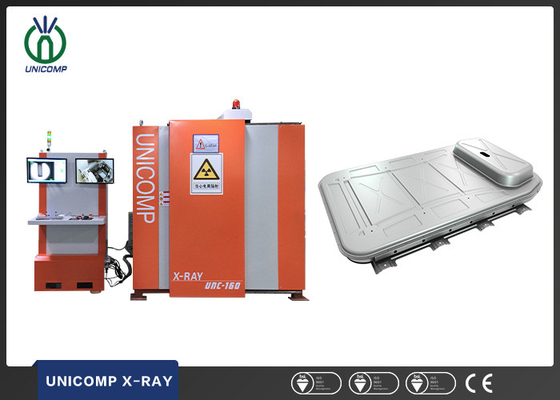 Unicomp Przemysłowa maszyna do kontroli rentgenowskiej UNC160 do odlewania ciśnieniowego aluminium Pęknięcia obudowy baterii Sprawdzanie NDT