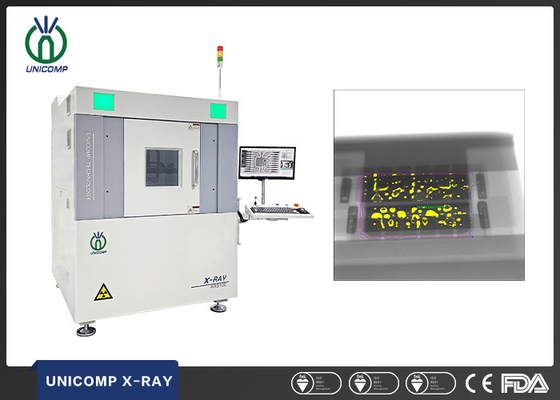 Unicomp 130kV microfocus X-ray AX9100 do lutowania Led PCBA Pomiar pustki