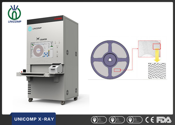 W pełni automatyczny licznik chipów SMD X Ray dla wszystkich rodzajów rolek, tacek JEDEC i rur z połączeniem ERP MES