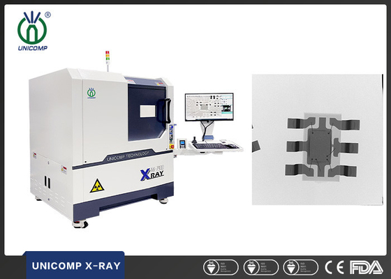 System rentgenowski Unicomp z zamkniętą tubą AX7900 z widokiem odchylania FPD do kontroli jakości kabli i przewodów SMT EMS BGA IC