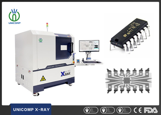 PCBA Unicomp X Ray Machine AX7900 FPD o wysokiej rozdzielczości do kontroli drutu BGA Die Bond