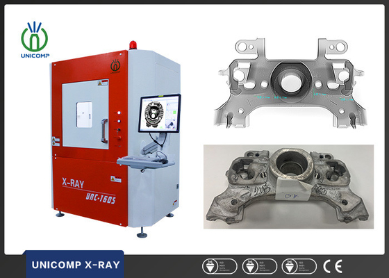 System odlewniczy Unicomp NDT X Ray do kontroli porowatości odlewów ciśnieniowych kierownicy