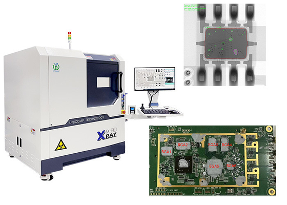 90kV Off-Line PCB X-Ray Machine Unicomp AX7900 dla kul lutowych IC i BGA