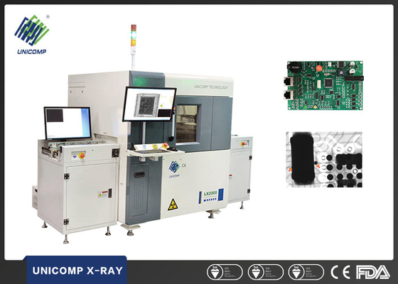 Grey Unicomp X Ray Detection Equipment, BGA Void Inspection Machine 220AC / 50Hz