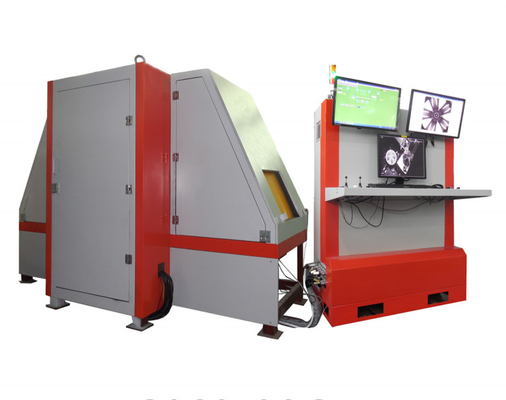 Piasta Inline NDT X Ray Inspection Sprzęt do usprawnienia procesu produkcji odlewu