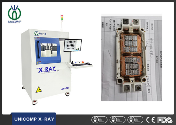 IGBT BGA QFN X Ray Scanner Machine AX8200MAX z detektorem FPD