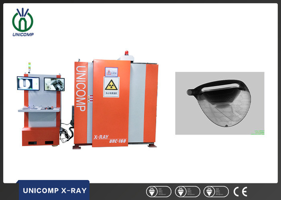 Przemysłowa nieniszcząca kontrola ruchu Unicomp X Ray Lead Shield Cabinet 160KV