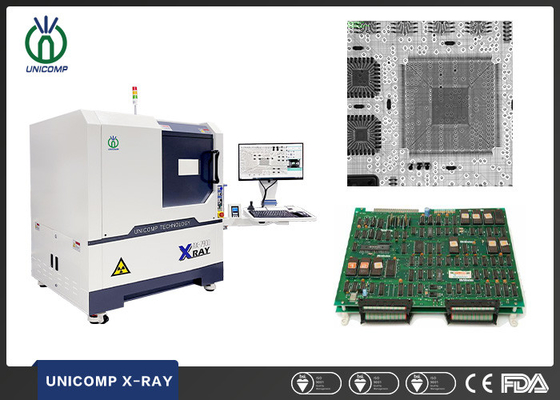 PCBA BGA LED QFN X Ray Skaner Unicomp AX7900 do półprzewodników