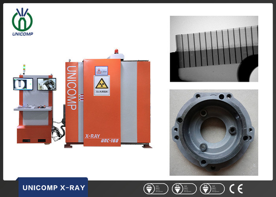 Inspekcja wad Unicomp X Ray Aluminium Casting 160KV w pełni osłona szafki