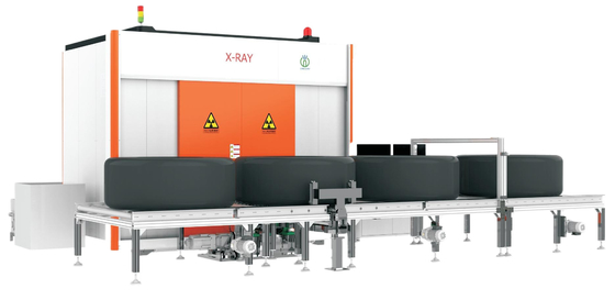 Zaawansowana maszyna do badania opon rentgenowskiej NDT serii UNL DR U Type Line Array Detector