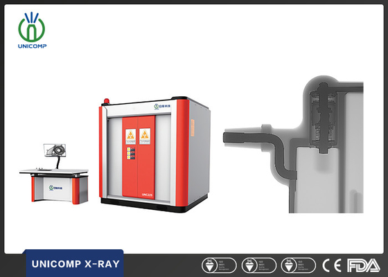 Maszyna rentgenowska Unicomp UNC225 identyfikuje wady żywicy mocy o rozmiarze ogniska 0,4 mm/1,0 mm przy 225 kV