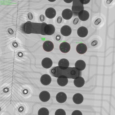 SMT PCB X-Ray Machine Unicomp AX9100MAX Wysokiej rozdzielczości Mikron Focus Spot Size dla BGA Voids i Inspekcji Pasty Lutowej