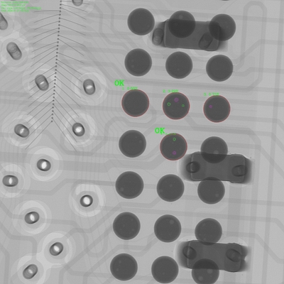 Wysokie specyfikacje płyty elektroniczne 2D i 2.5D X-Ray Machine Unicomp AX9100MAX z 360 stopniami obracającymi się stołem do inspekcji BGA i PCB