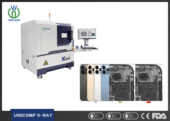 CNC programowalna kontrola automatyczna Elektronika maszyna rentgenowa Unicomp AX7900 z kątem nachylenia 60° do kontroli telefonicznej