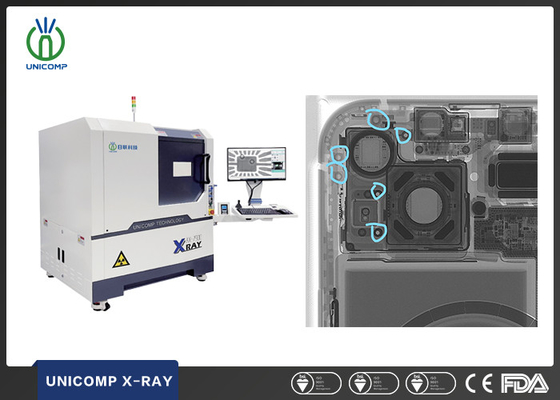Unicomp AX7900 High Specifications 2D 2.5D X-Ray Machine for Cellphone Inspection and Cracks Checking (Maślinka rentgenowska 2D 2,5D do kontroli komórek i sprawdzania pęknięć)