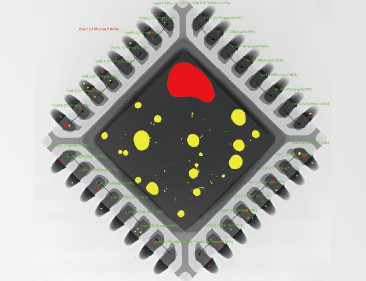 Unicomp X-ray AX9100vs Wielowarunkowy 3D Mikrofokusowy System Inspekcji Analizacji Promieniowania X