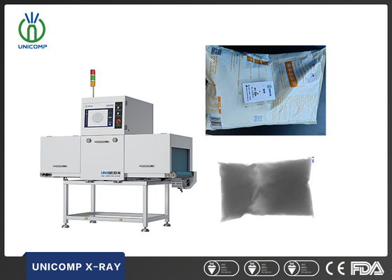 Wysokiej dokładności inteligentny system skanera rentgenowskiego żywności Unicomp UNX6030N dla dużych opakowań żywności