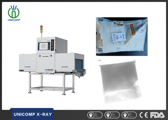 Unicomp UNX6030N Maszyna do badania żywności promieniowania rentgenowskiego o dużym obciążeniu dla proszku mleka sojowego w poziomie wodoodporności IP66