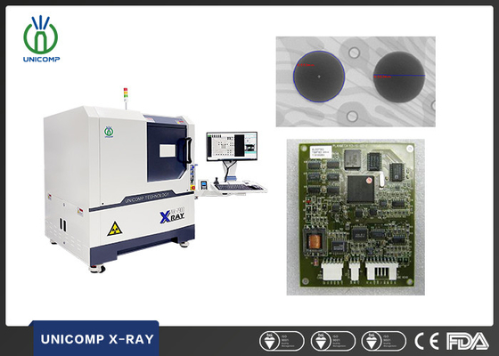 90kv X-Ray Machine High Resolution Unicomp AX7900 z rurą 5um do badania krzywizny przewodów wiązania BGA