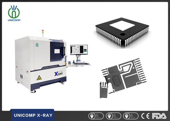 5 mikronów wysokiej rozdzielczości 90kv X-Ray Machine Unicomp AX7900 z pięcioma mikronami rurki do testowania PCBA