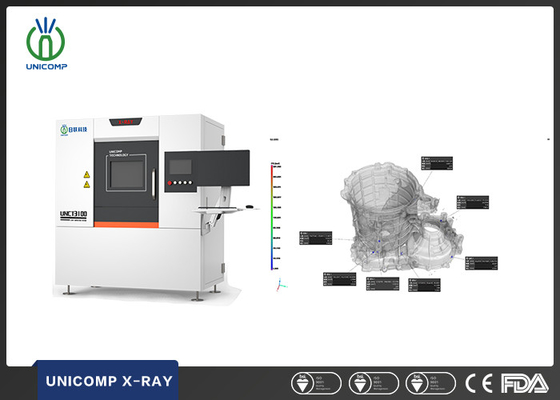 Wykrywanie usterek wewnętrznych w częściach silnika samochodu za pomocą UNCT3100