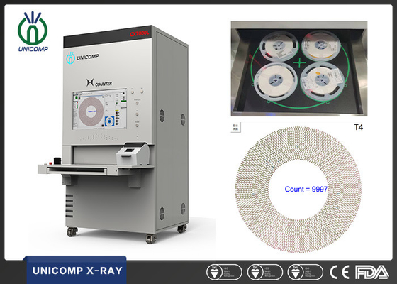 SMT PCBA Electronics X Ray Chip Counter Unicomp CX7000L Tunel 440mm