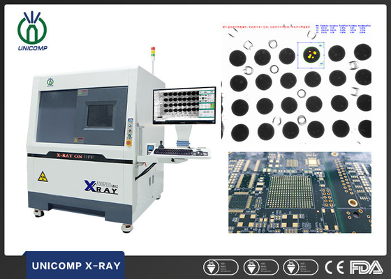 Skaner rentgenowski 5um 90kV Unicomp AX8200MAX do pustych przestrzeni SMT BGA QFN