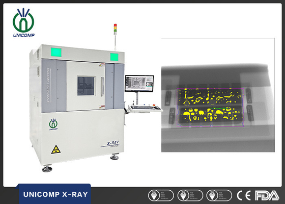 Przemysł elektroniczny Unicomp X Ray 130kV AX9100 Do lutowania LED SMT PCBA