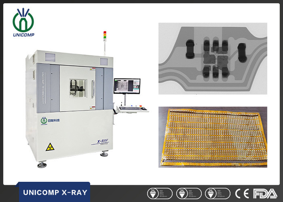 Unicomp AX9100 X Ray Machine SMT PCBA BGA LED QFN Lutowanie Void pomiaru