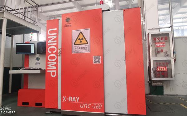 najnowsze wiadomości o firmie Zdjęcie rentgenowskie UNC160 DR NDT zainstalowane w odlewni w Changzhou w celu kontroli jakości części odlewanych w motoryzacji  0