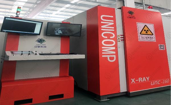 najnowsze wiadomości o firmie Zdjęcie rentgenowskie UNC160 DR NDT zainstalowane w odlewni w Changzhou w celu kontroli jakości części odlewanych w motoryzacji  1